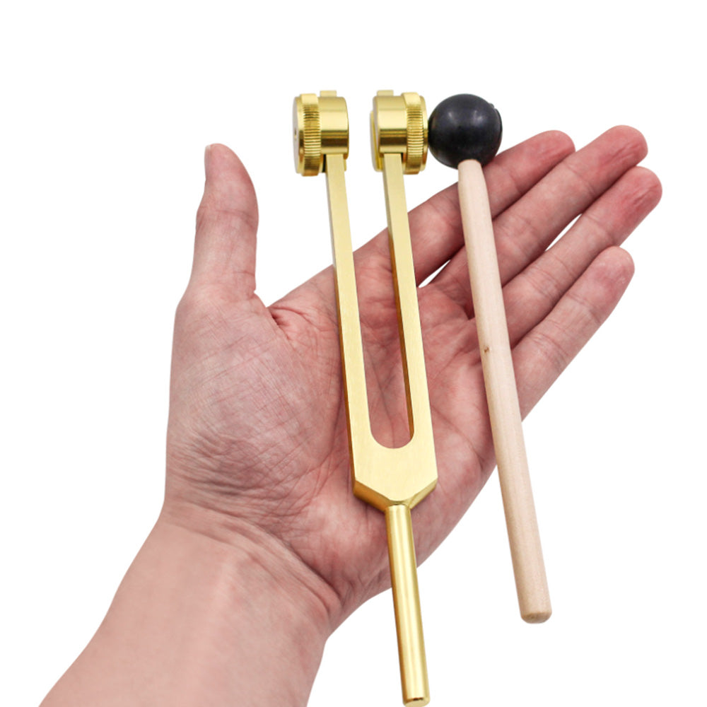4Pcs Resonance Healing Tuning Fork Set Sensory Tool for Yoga Meditation