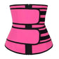 Sweat Waist Trainer for Women Sauna Sweat Belt Slim Body Shaper Corset-Red