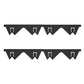 2Pcs Stainless Steel Stove Gap Covers Stove Gap Filler Stove Guard For Kitchen Oven Counter Side Gap