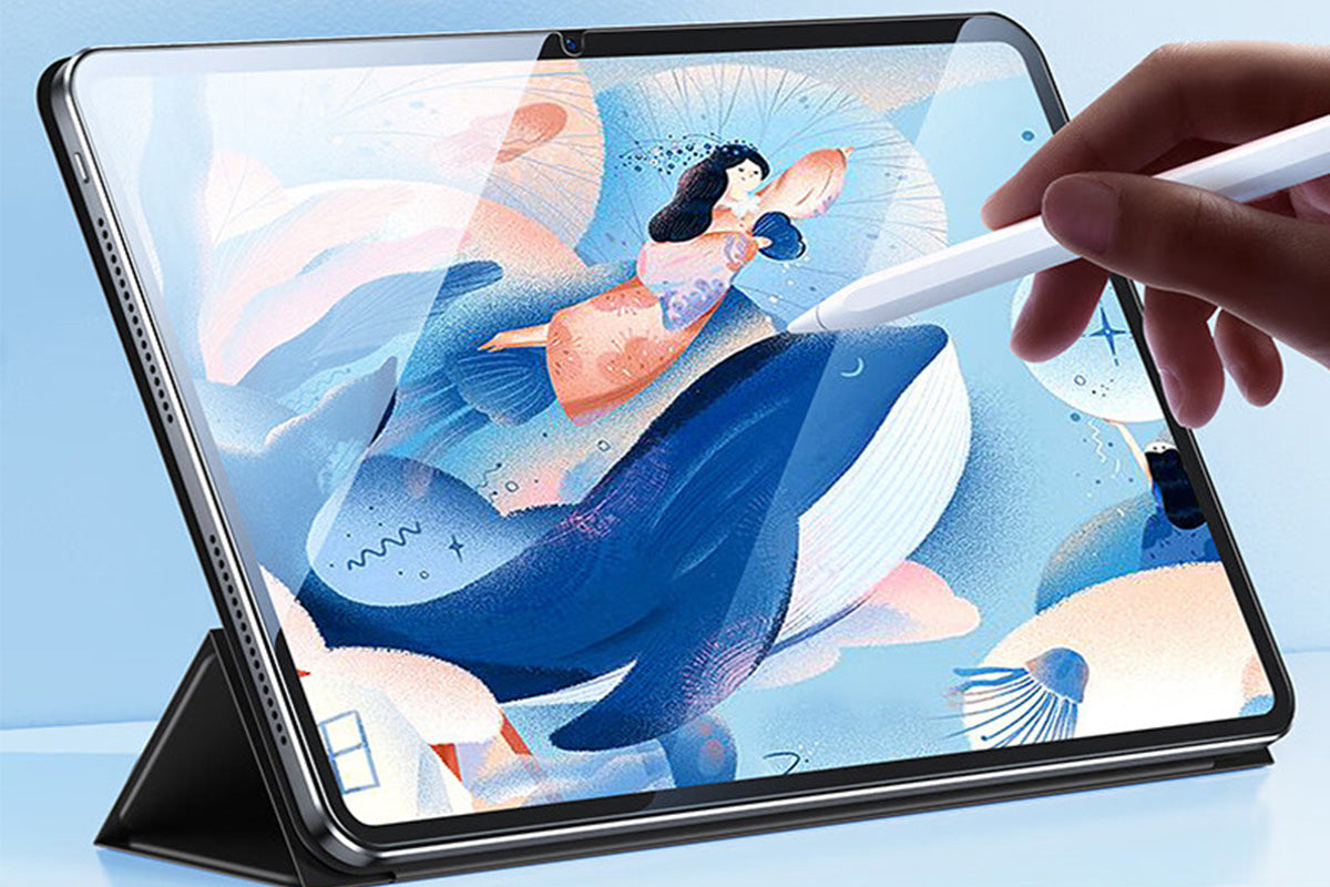 Auto Alignment Dust-Free Tempered Glass Screen Protector for iPad