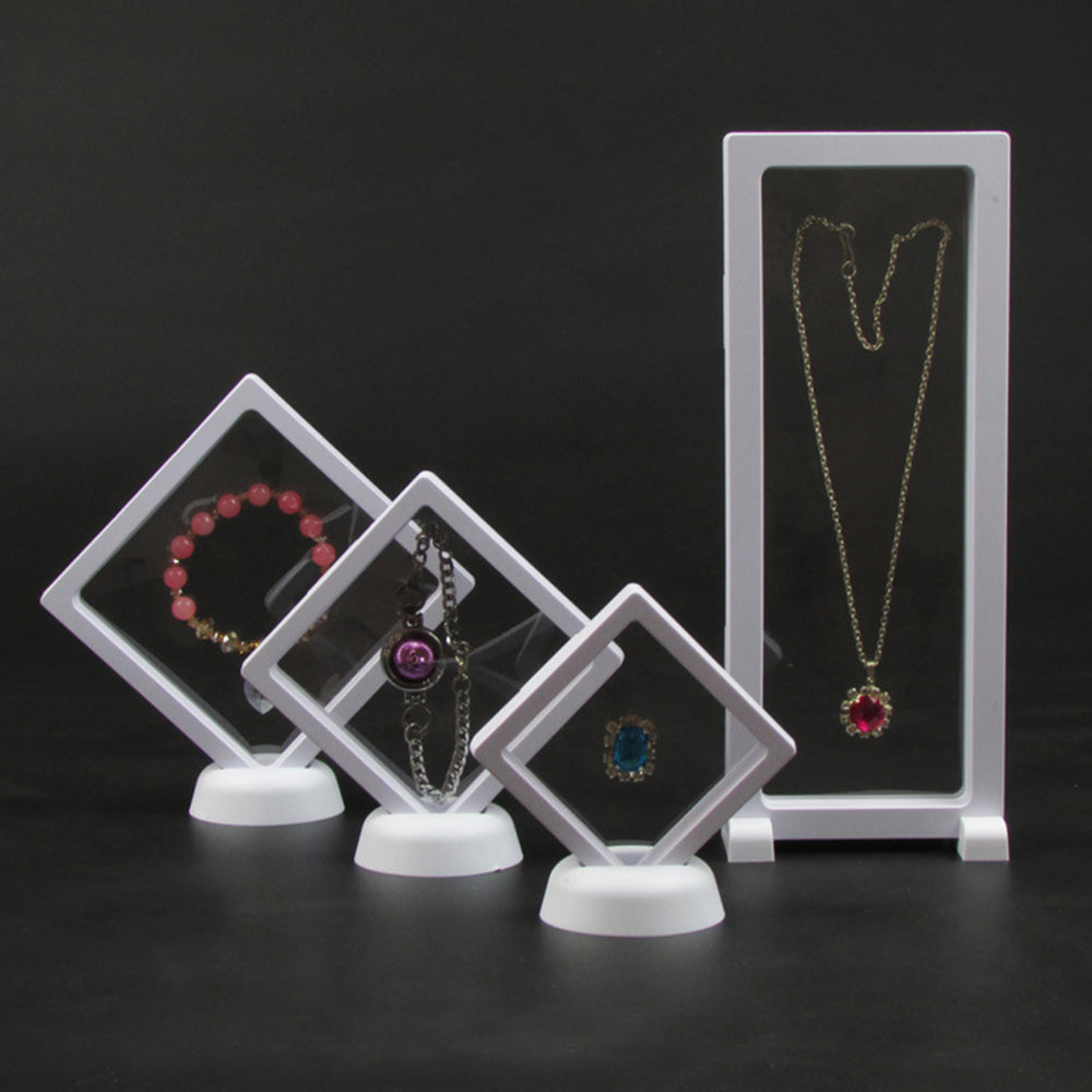 8Pcs 3D Floating Frame Display Cases