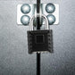 One-Touch Unlocking Heavy Duty Combination Padlock with Hidden Password Design