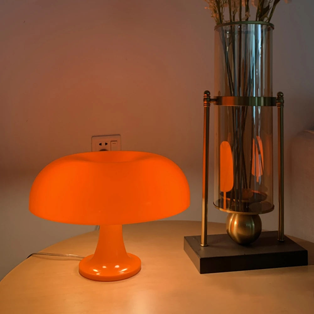 LED Dimmable Mushroom Table Lamp