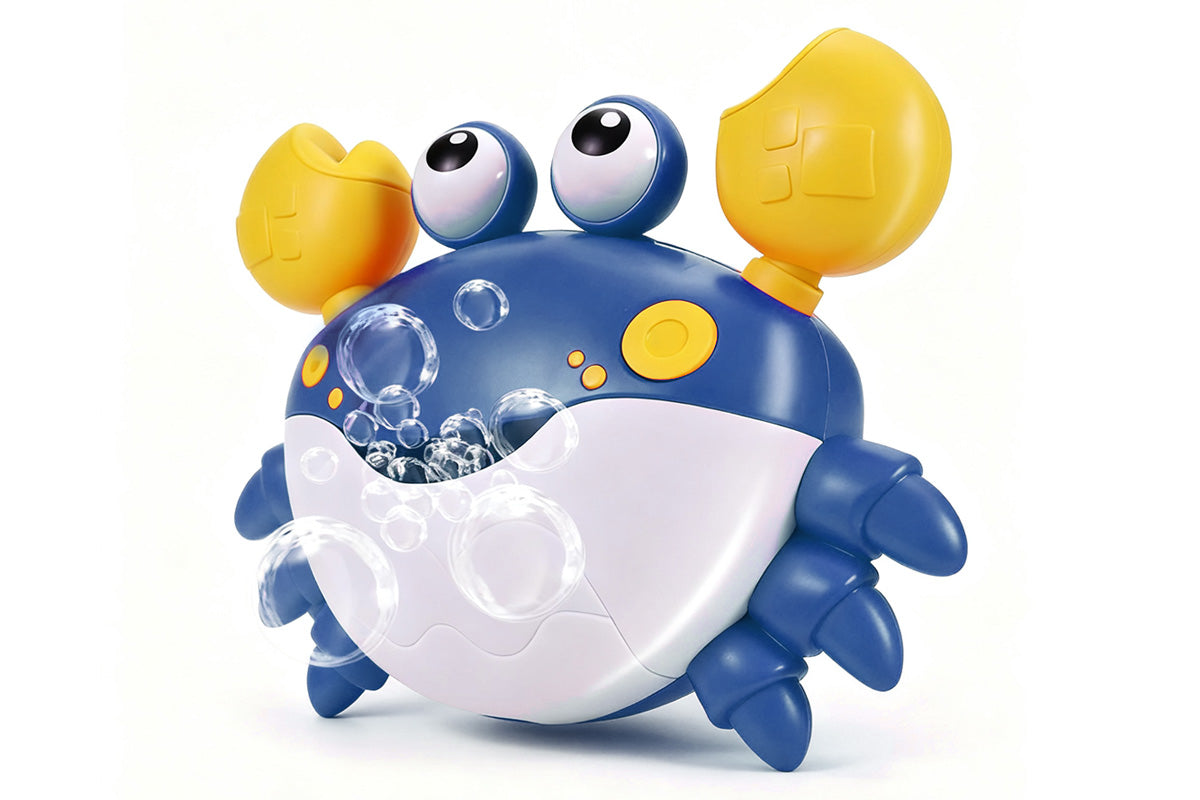 Crab Bubble Machine Bath Toy with Music for Little Ones Bath Time Fun