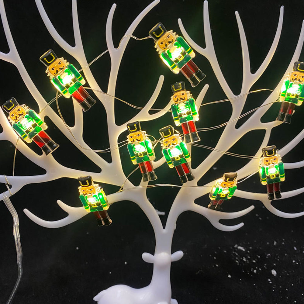 2M 20LEDs Walnut Soldier Copper Wire String Lights