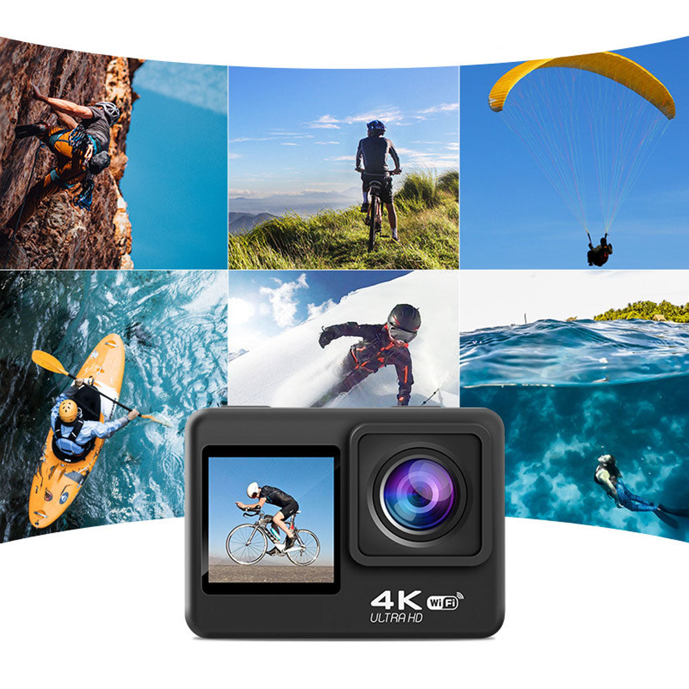 4K Dual Screen WIFI Waterproof Sports Action Camera
