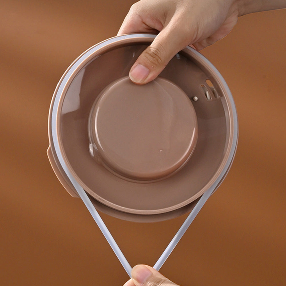 1200ML Large Ramen Bow with Lid Spoon Storage Bag Stainless Steel Food Container for Microwave