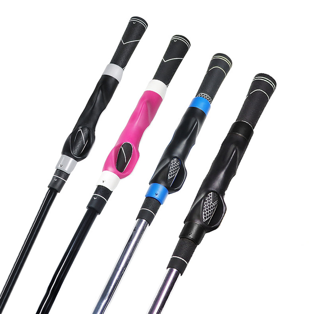 Golf Club Grip Trainer Attachment for Improved Hand Positioning