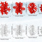 8Pcs 3D Wooden Snowflake Table Decor Christmas Winter Wonderland Centerpiece