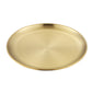 4Pcs Stainless Steel Pet Bowls Durable Shallow Pet Feeding Dishes for Cats Dogs-Gold