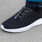 2 Pairs Elastic No Tie Shoelaces with Spring Lock for Adults and Seniors Easy On and Off