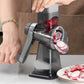 Rotary Vegetable Chopper 3-Blade Cylinder Hand-Cranked Slicer Shredder Grater
