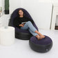 Inflatable Lounge Chair and Footrest Set