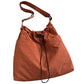 Nylon Crossbody Shoulder Tote Bag Large Capacity Drawstring Bucket Bag