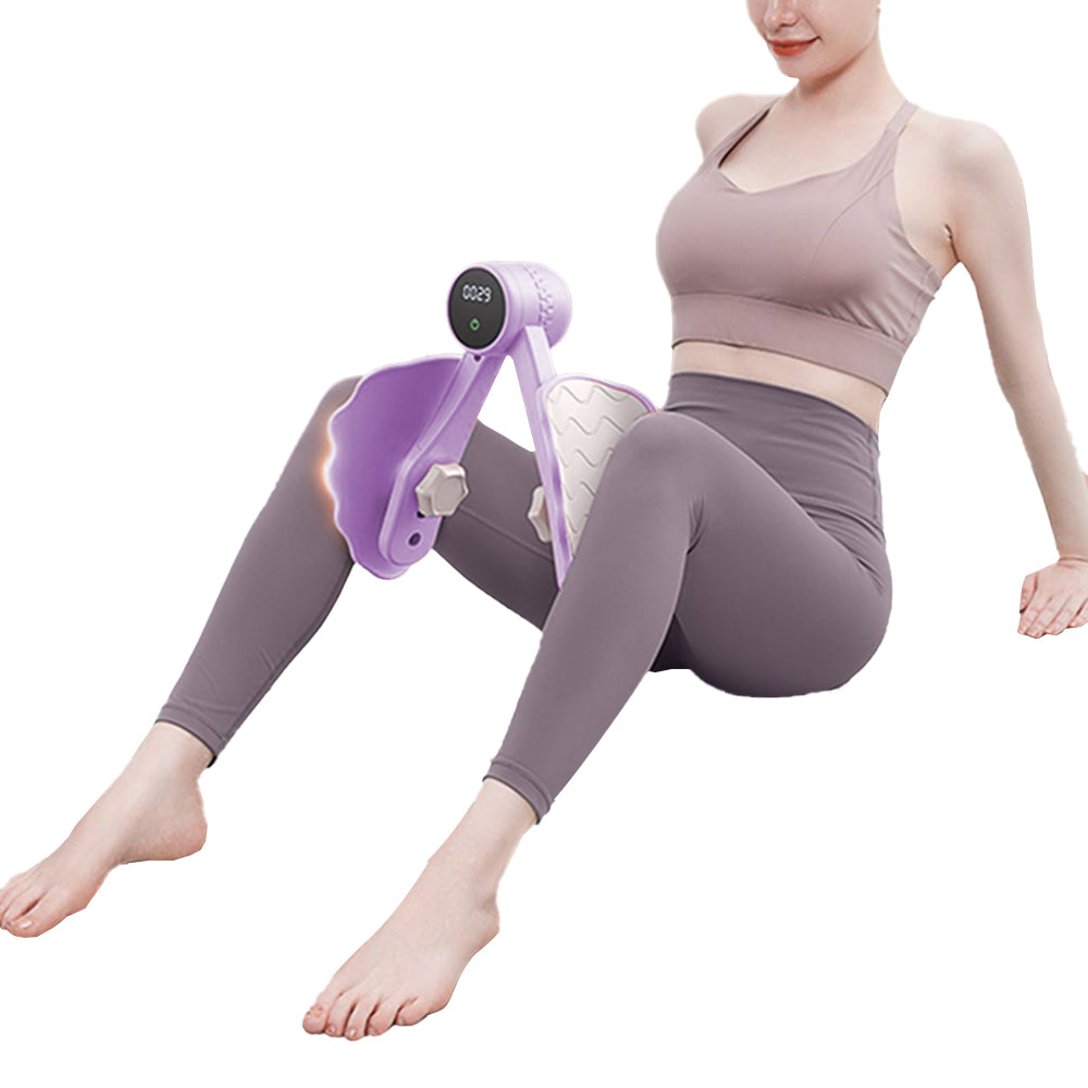 Digital Muscle Trainer Inner Thigh Exercise Equipment with Counter Pelvic Floor Strengthening Device for Women
