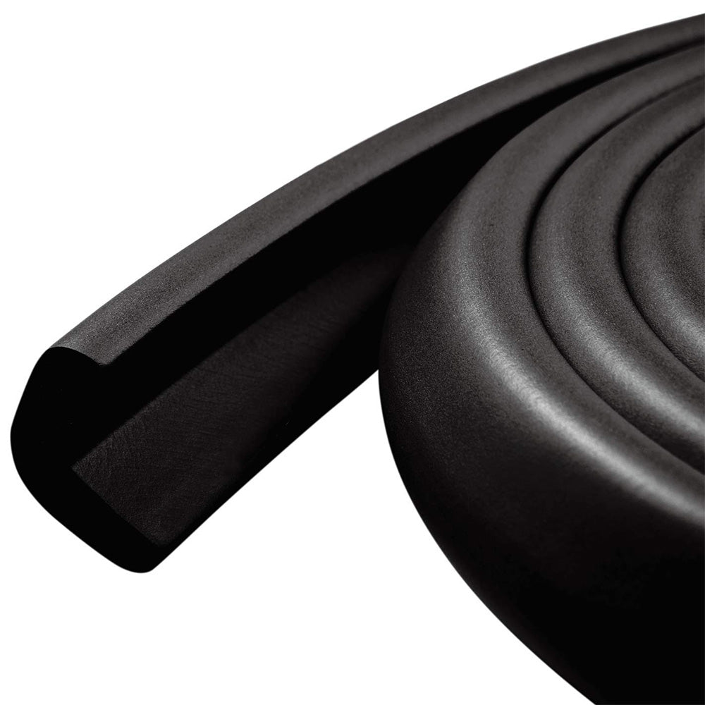 2 Pack 2m Self Adhesive L Shaped NBR Foam Table Edge Guards