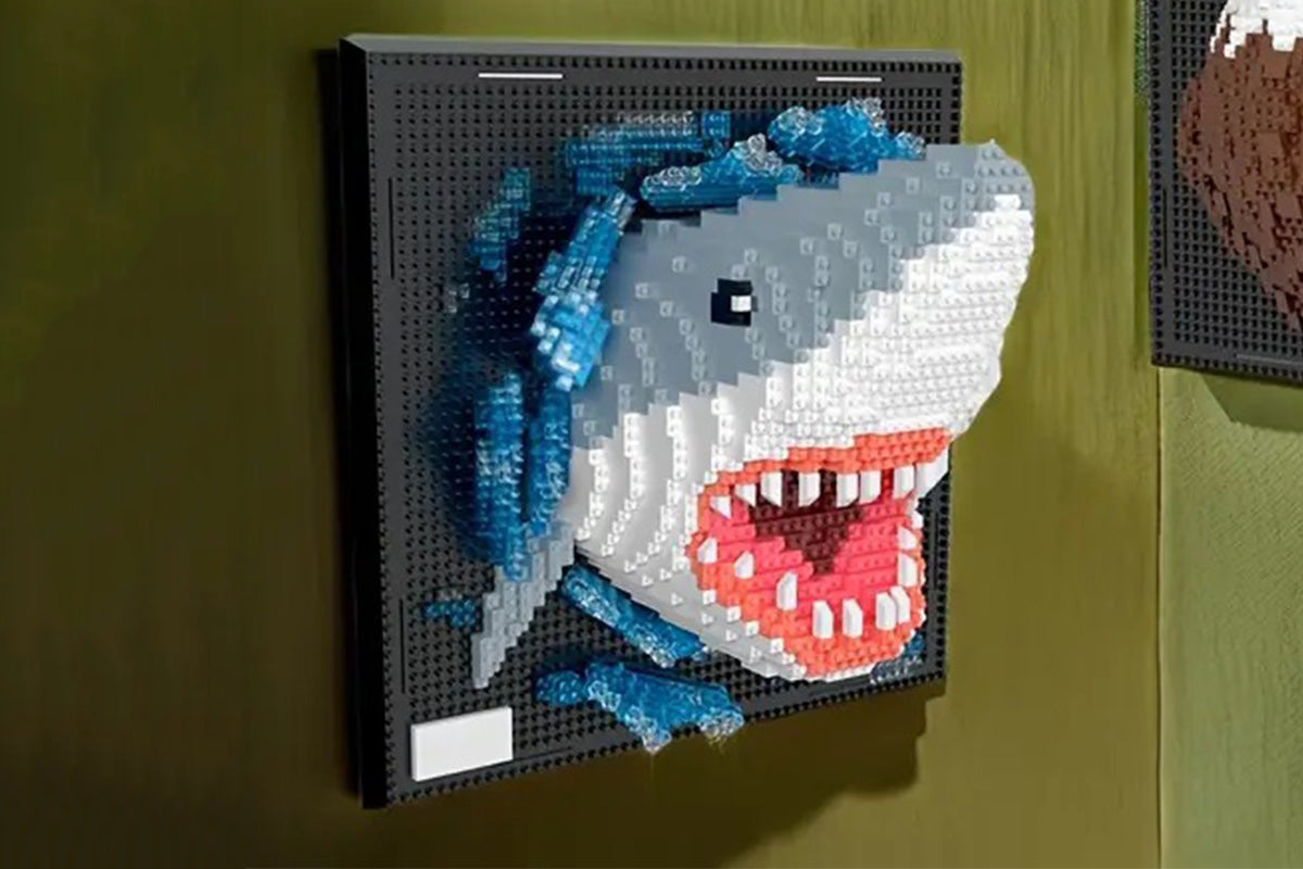 3D Wall Art Animal Building Blocks Set 3D Creative Building Toy