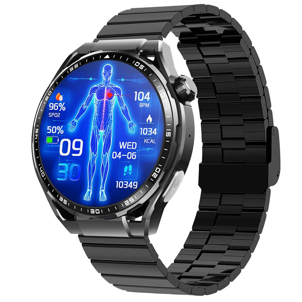 Bluetooth Smart Watch Fitness Tracker Blood Pressure Heart Rate Sport Watch