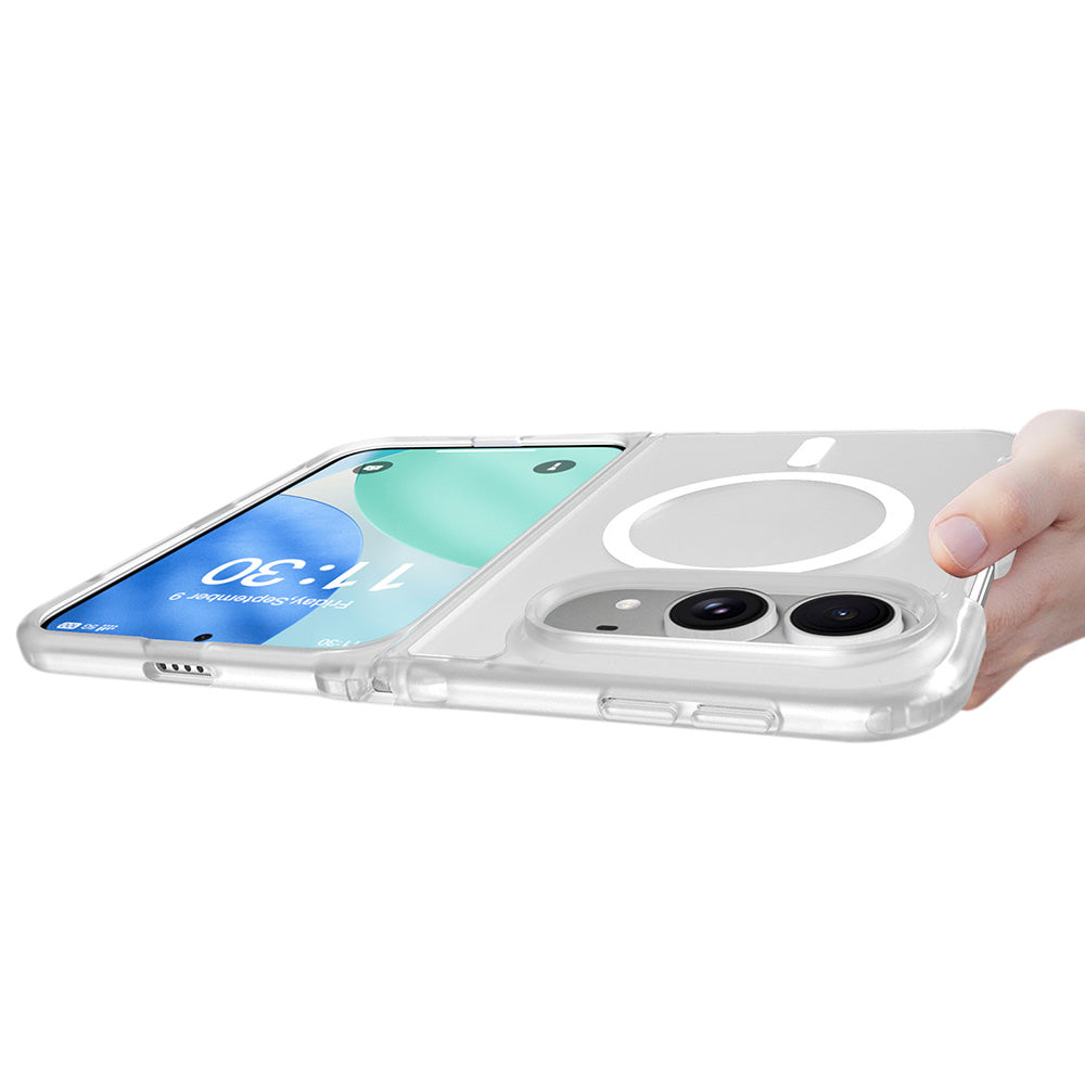 Easy Attached PC TPU Phone Case for iPhone Duo with Wireless Charging