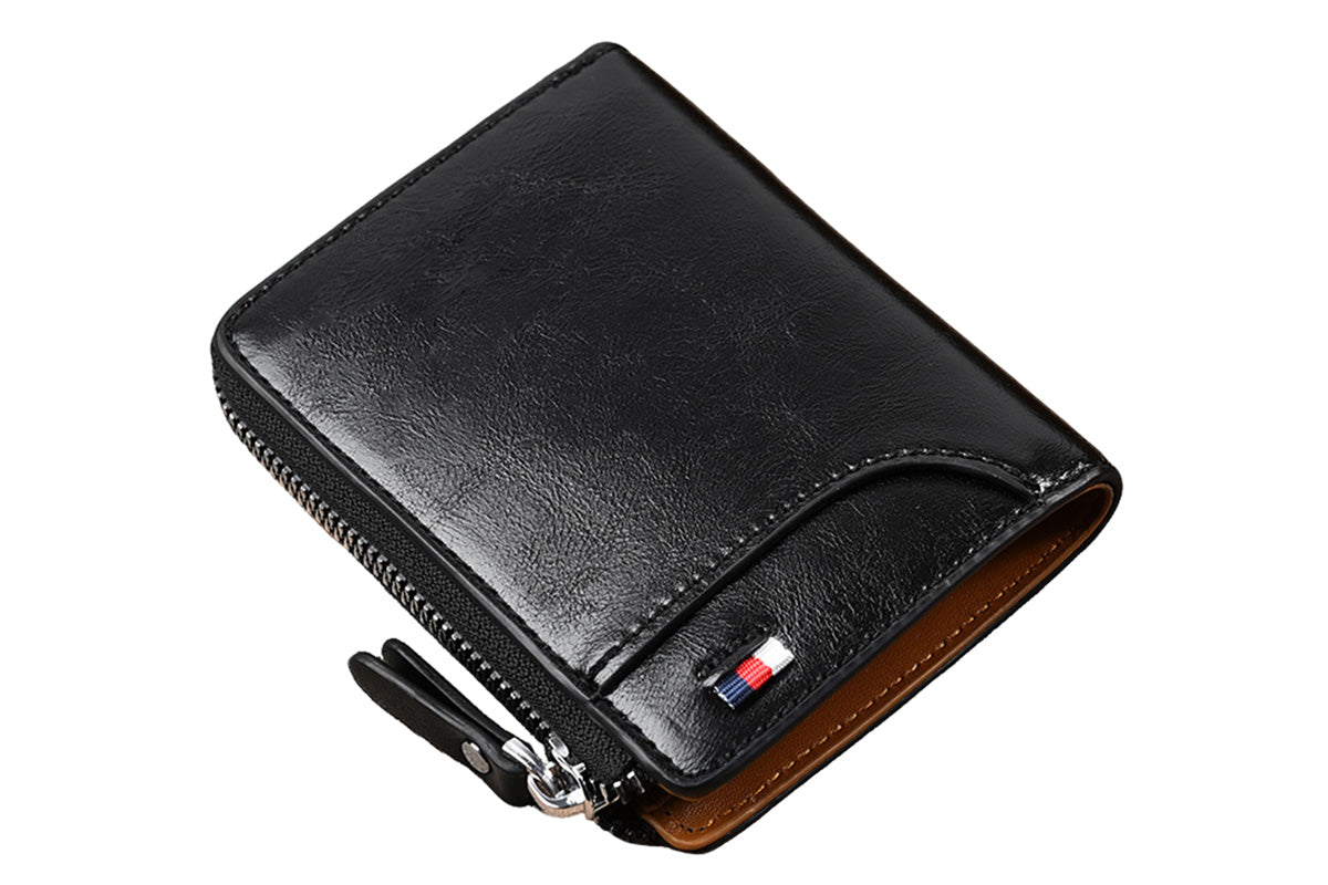 RFID Blocking PU Wallet Anti-theft Cash Credit Card Holder ID Purse