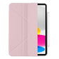 Anti-Bending PC Tablet Case with Multi-Angle Stand Pencil Holder for iPad