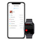 Bluetooth Smart Watch Health Fitness Tracker Blood Pressure Heart Rate Sport Watch