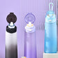 700ML Scent Water Bottle Leak Proof Sport Water Cup with 7 Fragrance Rings