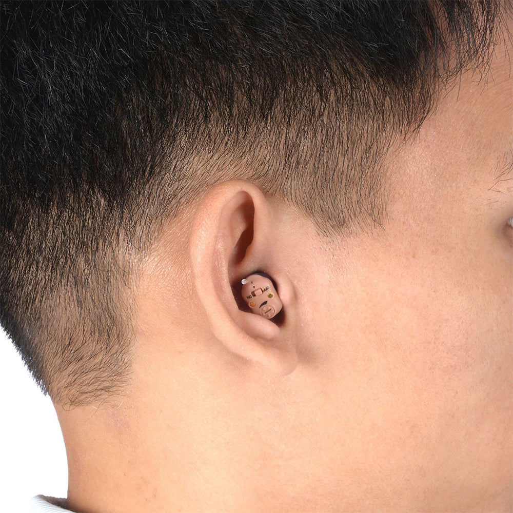 Rechargeable Inner-Ear Personal Sound Amplification Hearing Aids for Adults and Seniors