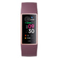 AMOLED Smartwatch Health Monitoring Sport Bracelet Pedometer Fitness Tracker