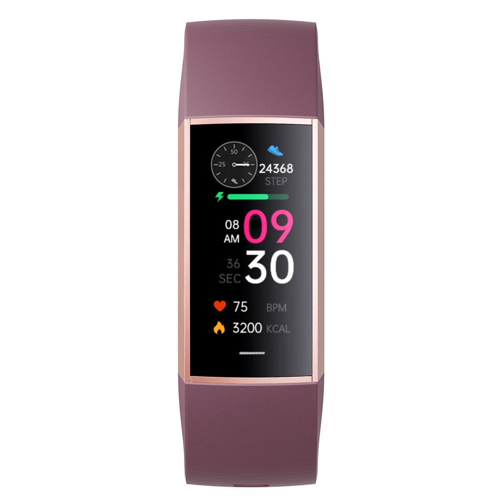 AMOLED Smartwatch Health Monitoring Sport Bracelet Pedometer Fitness Tracker