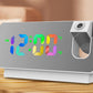 LED Digital Smart Alarm Clock with Projection Temperature Time LCD Display