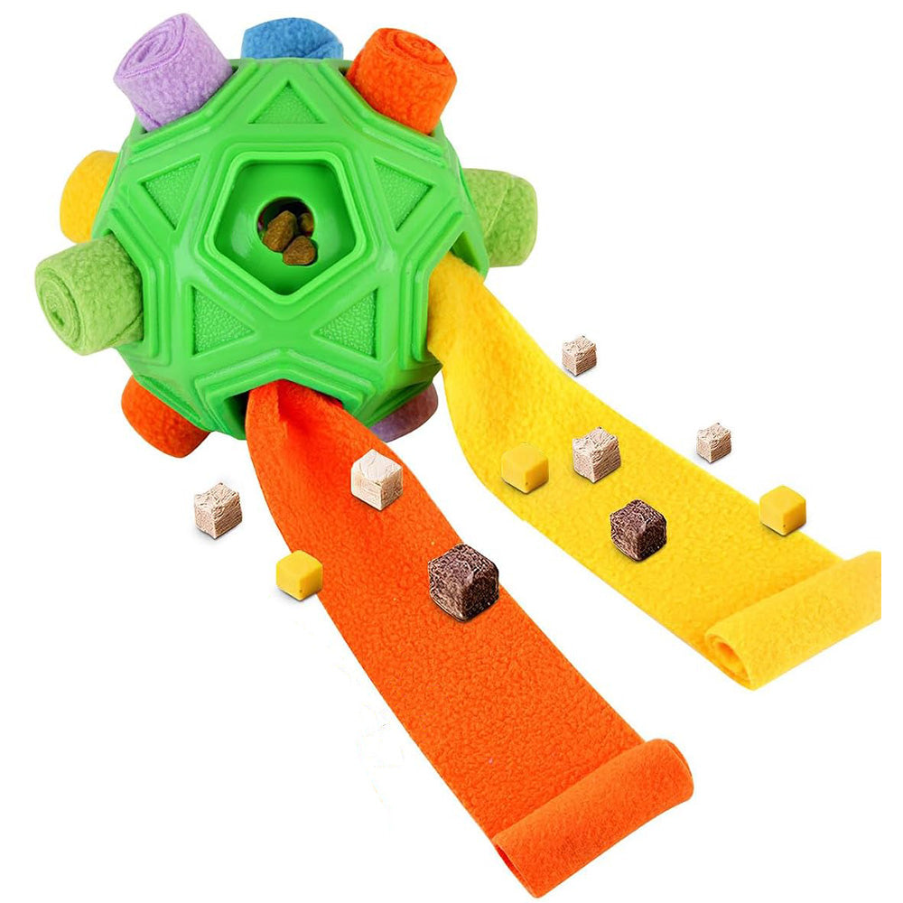 Dog Snuffle Ball Slow Feeder Puzzle Toy for Treats