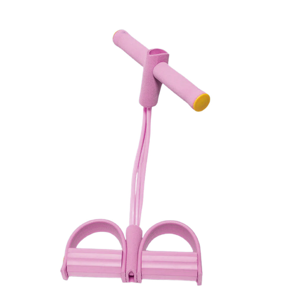 Foot Leg 6 Tube Pedal Resistance Band Body Stretch Pull Rope
