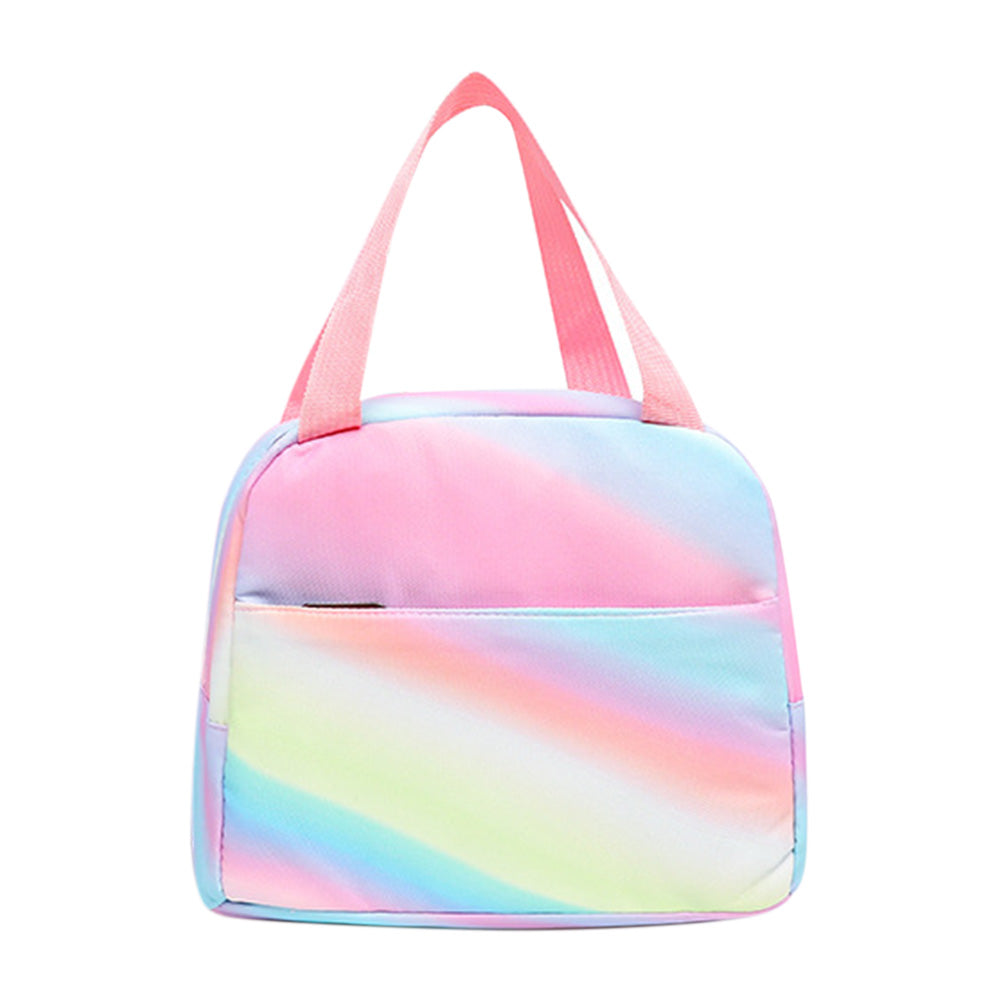 3PCS Boys Girls Gradient Color Backpack Set School Backpack Lunch Bag Pencil Case