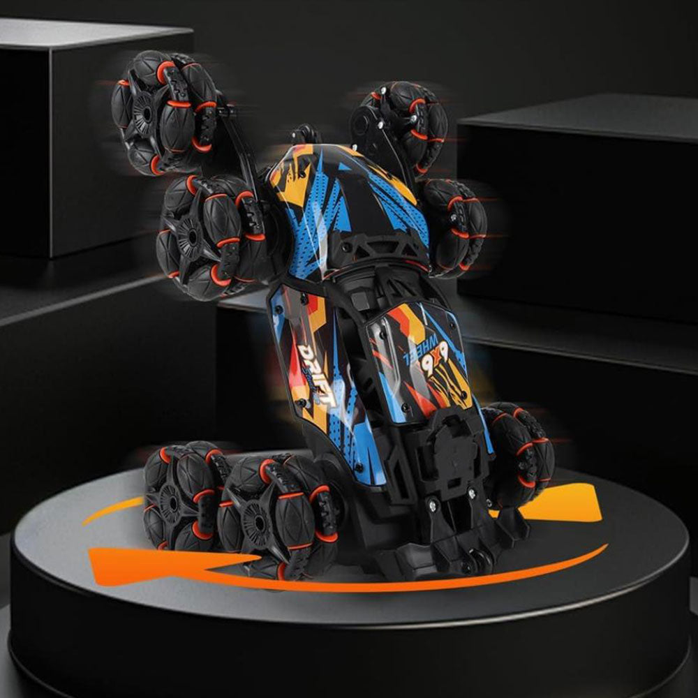8 Wheels Stunt Car with Spray 360 Degree Hand Gesture Sensing RC Off Road Toy