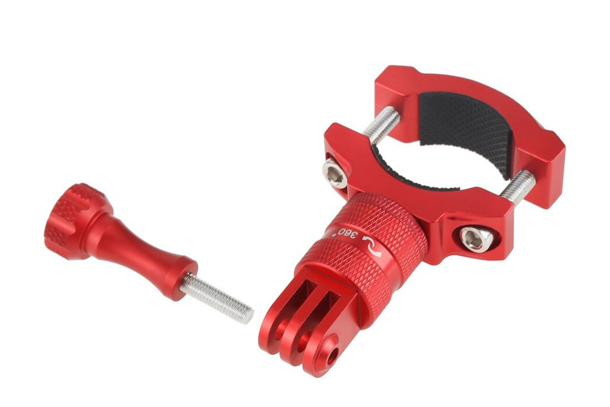 Aluminum Bike Handlebar Mount 360-degree Bicycle Mount for GoPro Hero 13 12 11