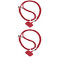 2Pcs Mobile Phone Lanyard Adjustable Anti-lost Patch Neck Holder