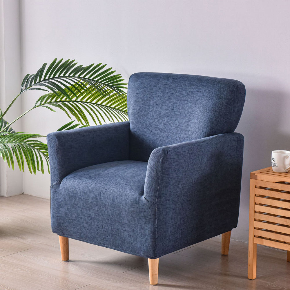 Stretch Printed Armchair Cover Single Sofa Protector Slipcover