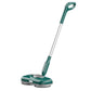 Cordless Electric Spin Mop with LED Light Water Sprayer and 750ML Large Water Tank