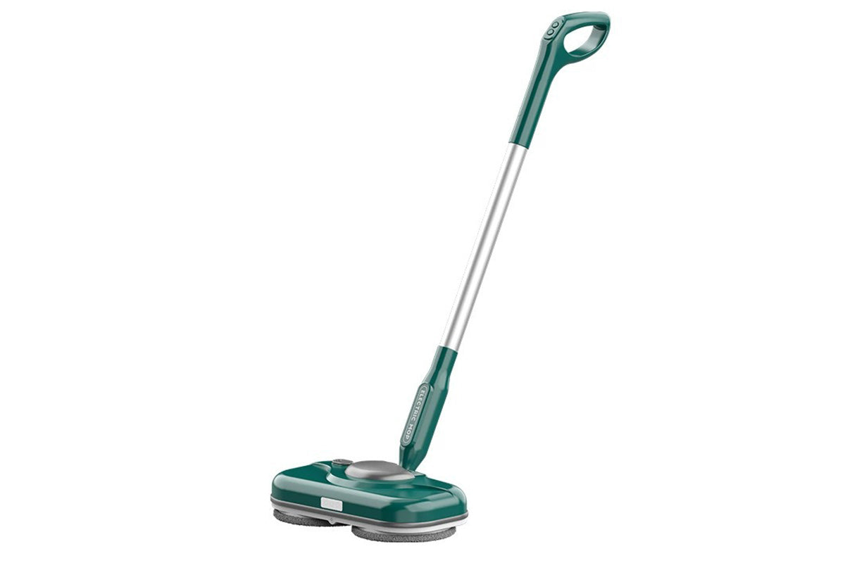 Cordless Electric Spin Mop with LED Light Water Sprayer and 750ML Large Water Tank