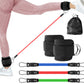 Ankle Resistance Bands Set with Cuffs Leg and Glute for Home Gym Workout