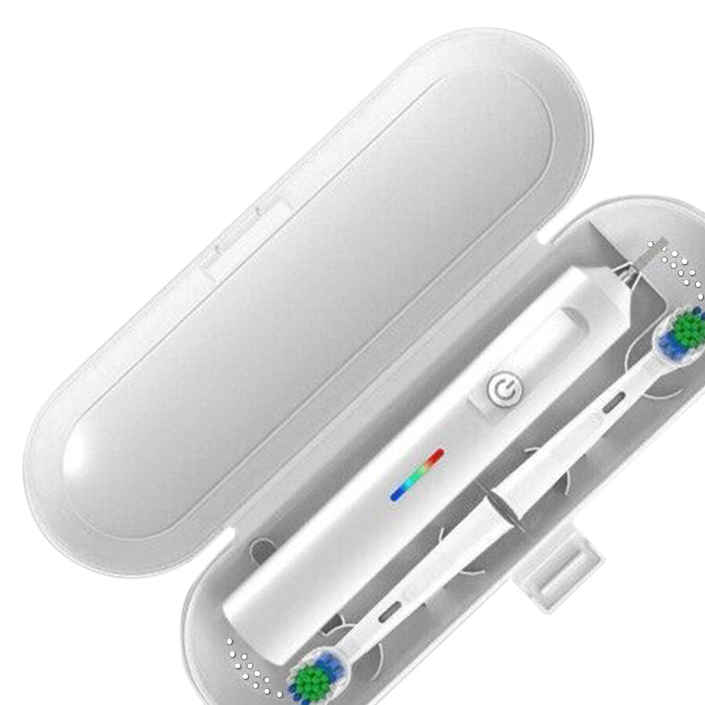 Rotating Electric Toothbrush 3Modes with Travel Case and 2 Brush Heads