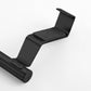 Stainless Steel Cabinet Door Towel Holder Adjustable No Drill Towel Bar for Kitchen Bathroom-Black