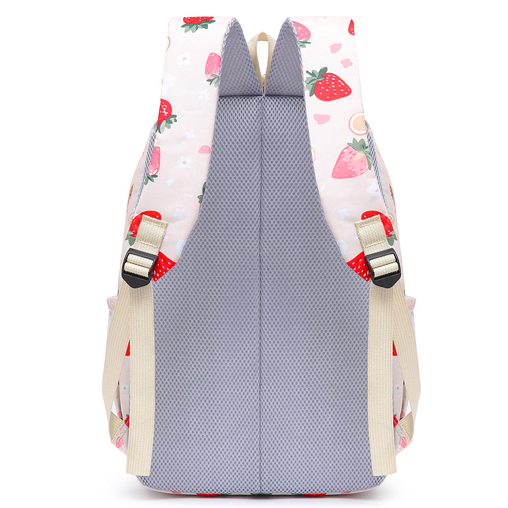 3Pcs Set Kids Backpack With Lunch Bag Pencil Bag Nylon Lightweight School Backpack