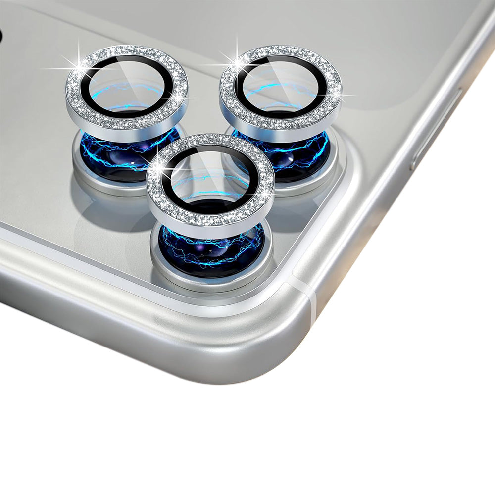 Glitter Camera Lens Film Multi Color Available for Smartphone-Silver