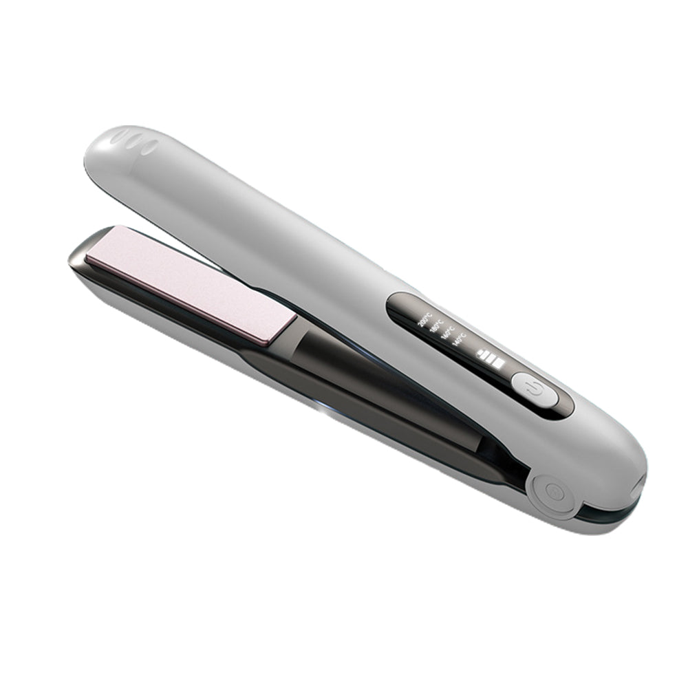2 in 1 Portable Hair Straightener and Curler Cordless USB Mini Hair  Flat Iron