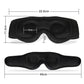 3D Eye Mask Wireless 5.2 Bluetooth Music Sleeping Headphones