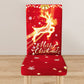 Christmas Chair Cover Slipcover for Dining Chairs for Christmas Parties and Holiday Decor