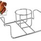 Beer Can Chicken Holder Stainless Steel Beer Chicken Stand With Handle For Grill And Smoker