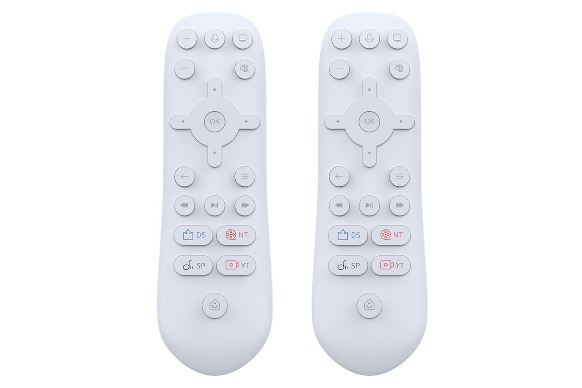 Media Remote Control for PS5 Console with 4 Quick Shortcut Buttons for Netflix YouTube Disney Spotify